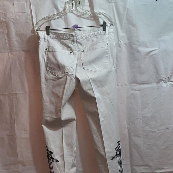 Monroe & Mains, Women's White pants, Not Worn, Size14 - Picture 2 of 7